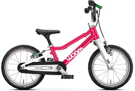 ROWER WOOM 2 GO 14" HOT PINK RÓŻOWY